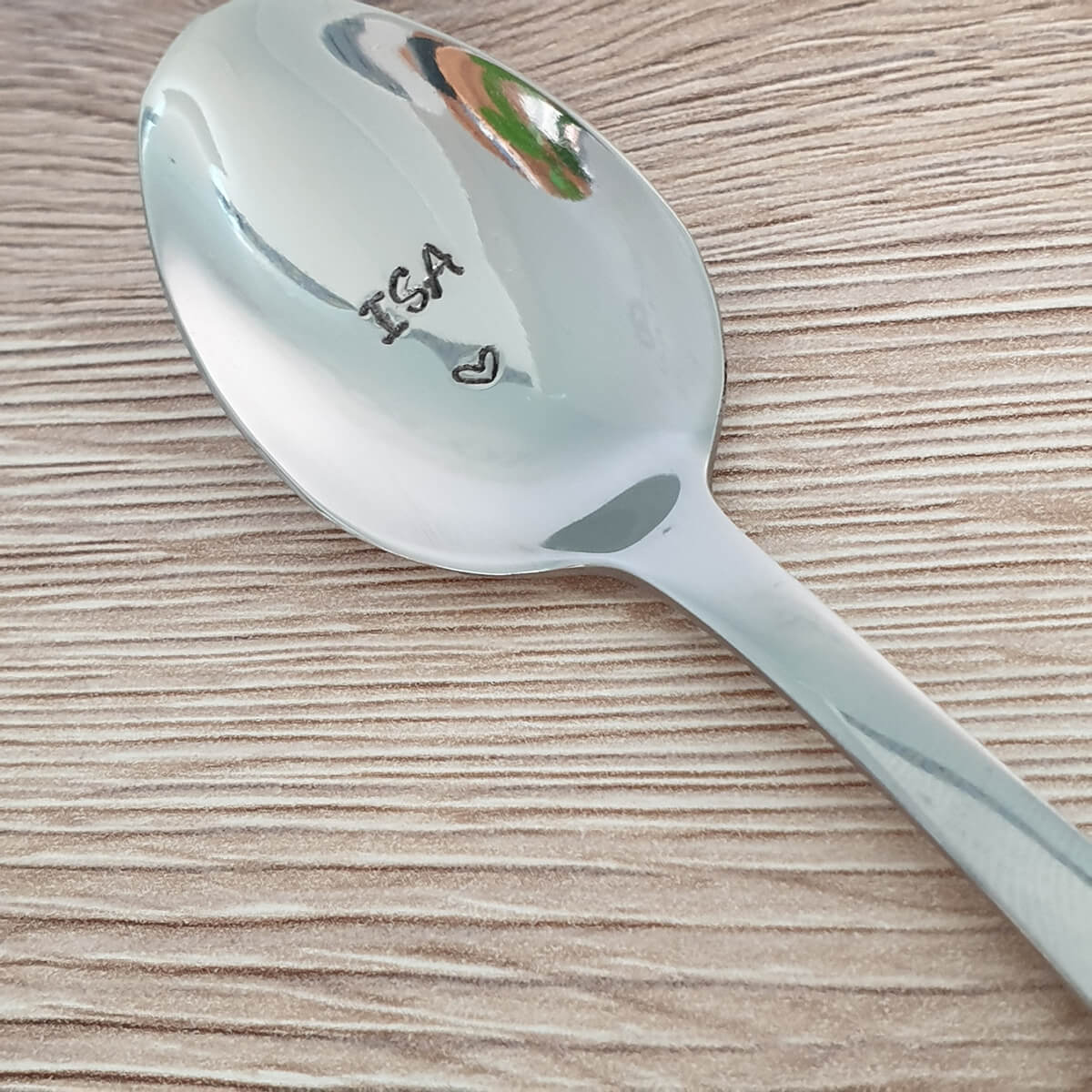 Spoon with a message