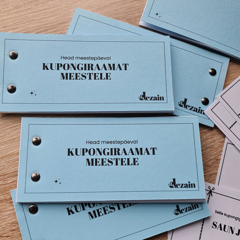 Kupongiraamat meestele | RAdezain