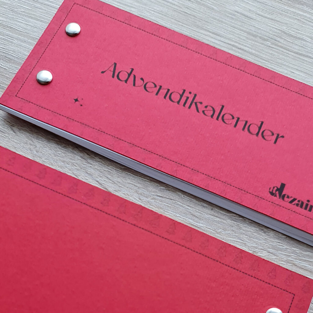 RAdezain advent calendar personalized gift