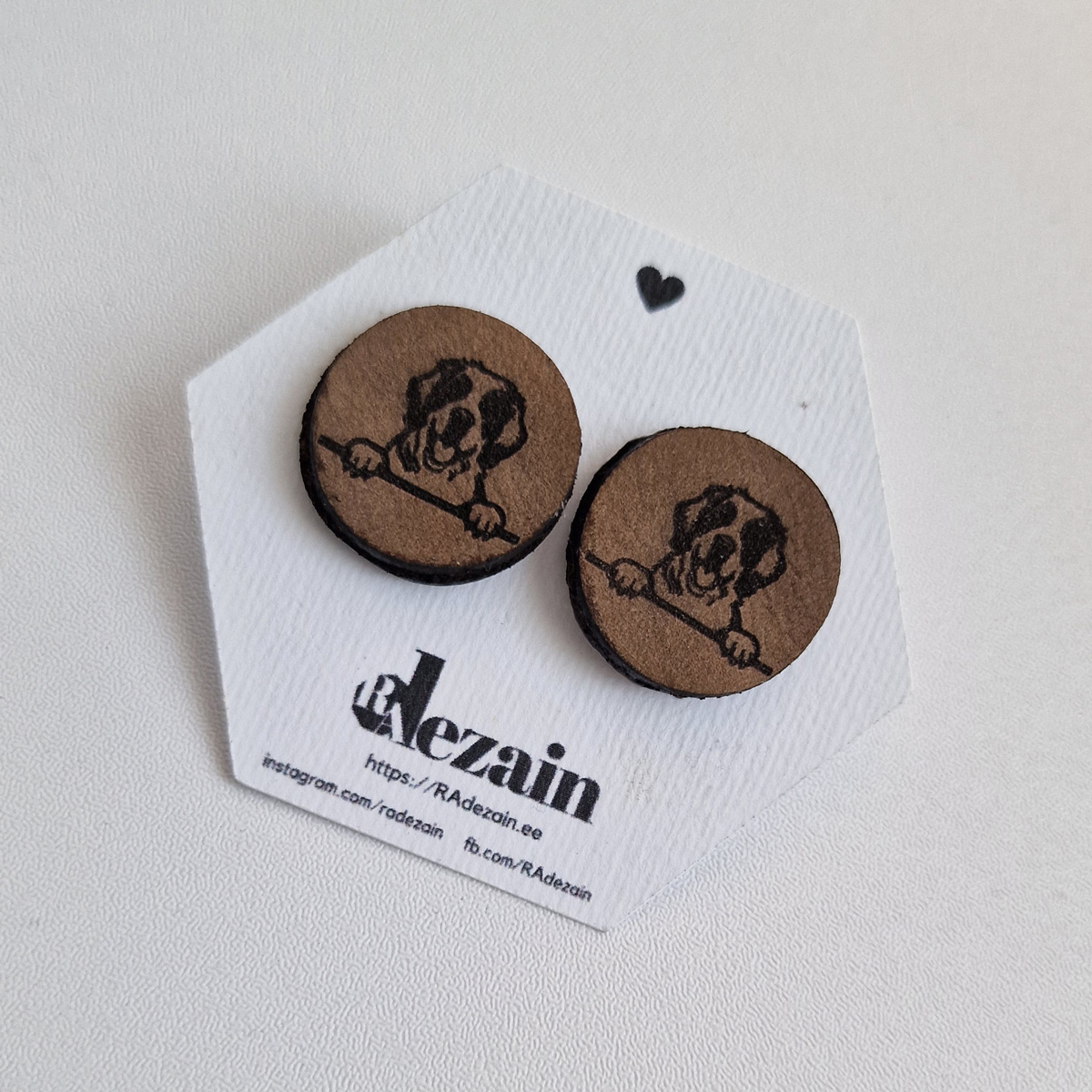 Earrings with dog "Invitations" - Image 10