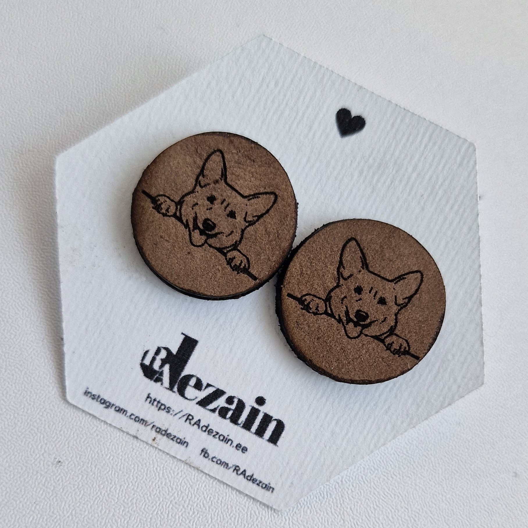 Earrings with dog "Invitations" - Image 9